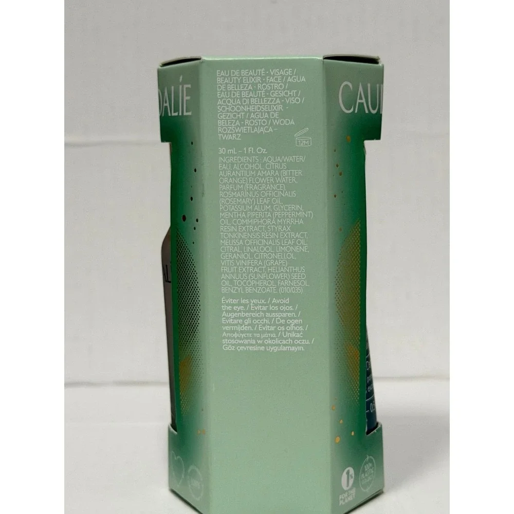 NEW Caudalie Instant Detox Mask & Beauty Elixir Set Travel Size Skincare Duo - Picture 5 of 6